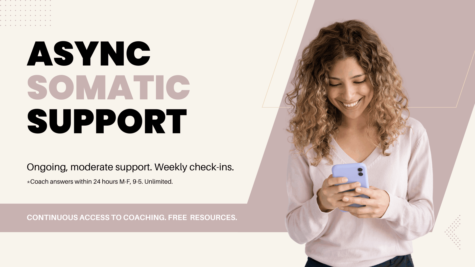 Async Somatic Support