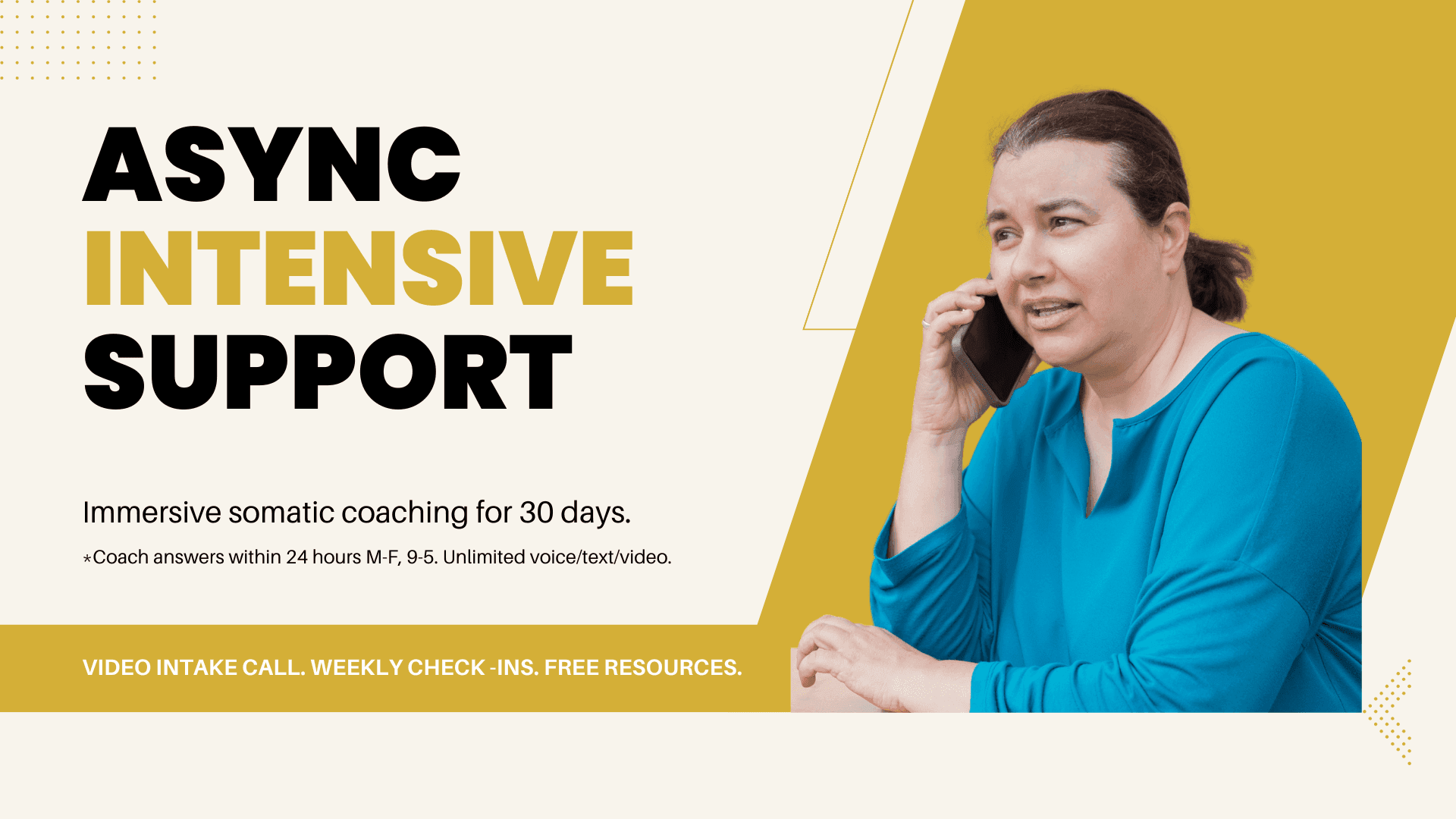 Async Intensive Support